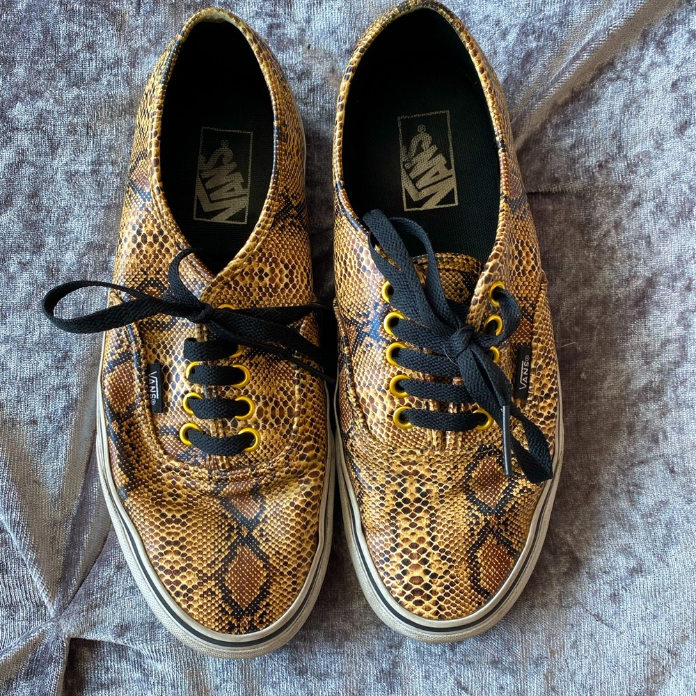 Vans Snakeskin Skate Shoes